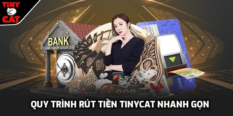 Quy trình rút tiền TINYCAT99 nhanh nhẹn
